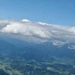 Flugwegposition um 11:48:48: Aufgenommen in der Nähe von Schladming, Österreich in 2483 Meter